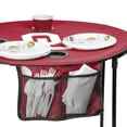 Logo Brands Oklahoma Sooners 27.6in Round Tailgate Table