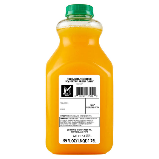 Member's Mark Fresh Squeezed Orange Juice, 59 fl. oz.