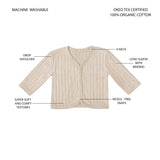 Member's Mark Baby 2-Pack Organic Cotton Cardigan - Blue