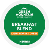 Green Mountain Coffee Roasters Light Roast Coffee Pods, Breakfast Blend, 80 ct.