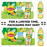 Lipton Zero Sugar Green Tea Citrus Iced Tea, 16.9 fl. oz., 24 pk.