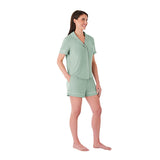 Member's Mark Women's 2-Piece Notch Collar Pajama Set - Black - XXL