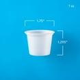 Member's Mark Translucent Plastic Portion Cups 1 fl. oz., 2,500 ct.
