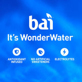 Bai WonderWater Flavored Water Beverage Variety Pack, 18 fl. oz., 15 pk.