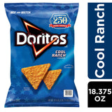 Doritos Cool Ranch Tortilla Chips, 18.38 oz.