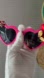 💖 Christmas Heart Sunglasses Hot Pink Holiday Glasses 🎄