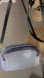 🖤 Clear Smoke PVC Double Zip Crossbody Stadium Concert Bag