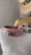NWT Set of 2 Fun Pink & White Rainbow Rhinestone Leather Bracelets 🌈✨
