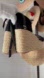 NWT Black Suede Espadrille Wedge Sandals - Size 7.5 🖤👡