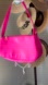 Hot Pink Y2K Shoulder Bag Candy Charm Baguette Purse Barbiecore Kawaii NWT