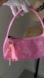 Y2K Pink Patent Shoulder Bag w/ Kawaii Charm Baguette Purse Cute Glossy