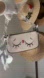 🤍 Kawaii Sleepy Face Shoulder Bag Acrylic Chain Mirror Charm Coquette Y2K Cute