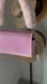 Pink Rhinestone Faux Fur Shoulder Bag Y2K Barbiecore Glam Purse w Charm