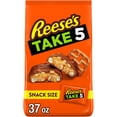 REESE'S TAKE 5 Chocolate Candy, Snack Size Bag, 37 oz.
