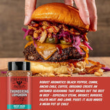 Fire &amp; Smoke Society Thundering Longhorn BBQ Seasoning, Beef Rub, 17.6 oz.
