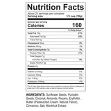 NuTrail Low Carb Keto Nut Granola, Cinnamon Pecan, 22 oz.