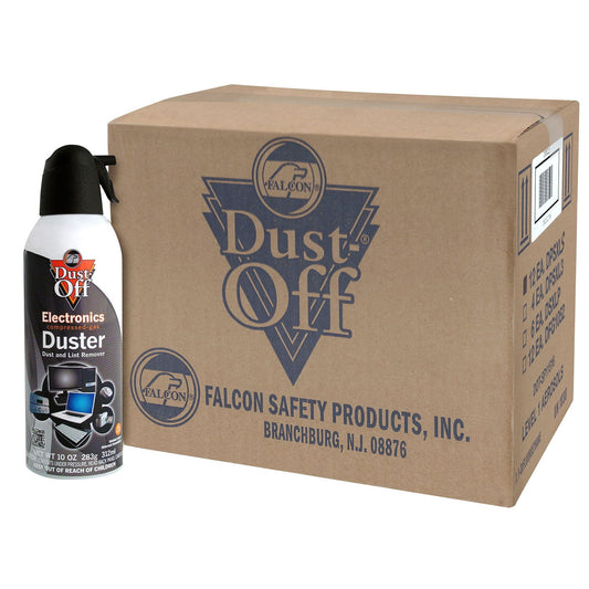 Falcon Rice Mill Falcon Dust-Off Compressed Gas Duster 10 oz – 12 Pack