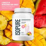 Isopure 20g Clear Protein Powder, Tropical Punch, 1.43 lbs.