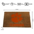 Logo Brands Clemson Tigers Doormat