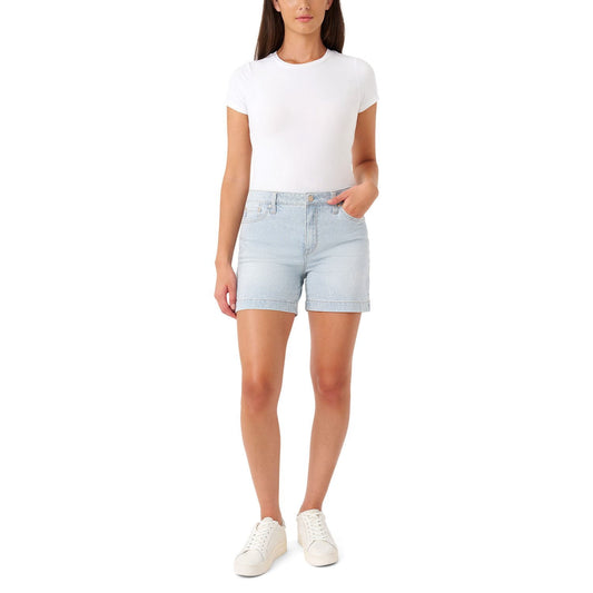 Seven7 Women's Denim Weekend Short - White