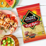 On The Border Cafe Tortilla Chips, 23.5 oz.