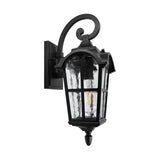 Cedar Hill 17" Outdoor Wall Lantern with Dusk-to-Dawn Photocell