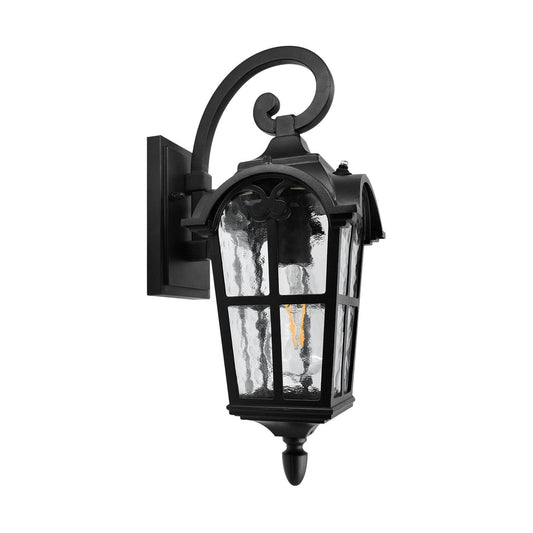 Cedar Hill 17" Outdoor Wall Lantern with Dusk-to-Dawn Photocell