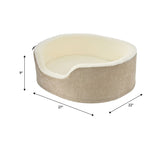 Member's Mark Cozy Cuddler Pet Bed, Choose Size and Color