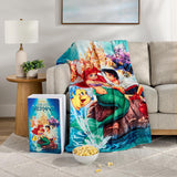 Disney Classic VHS Boxed Silk Touch Throw, 50" x 70"