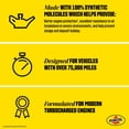 Pennzoil Full Synthetic High Mileage 5W30 6-pack/1-qt. bottles