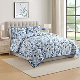 VCNY Home Spring 3-Piece Quilt Sets - Blue - KING