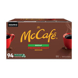 McCafe Decaf Premium Medium Roast K-Cup Coffee Pods, 94 ct.