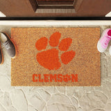 Logo Brands Clemson Tigers Doormat