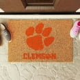 Logo Brands Clemson Tigers Doormat