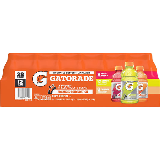 Gatorade Sports Drinks Core Variety Pack 12 fl. oz., 28 pk.