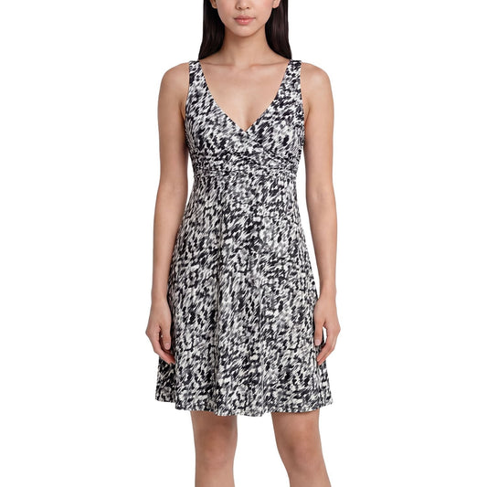 Lands' End Women's Swim Dress - Black - XXL