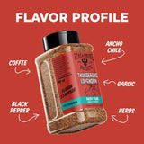 Fire &amp; Smoke Society Thundering Longhorn BBQ Seasoning, Beef Rub, 17.6 oz.