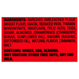Nonni's THINaddictives Cranberry Almond Crisps 15 pk.