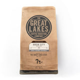 Great Lakes Medium Roast Whole Bean Coffee, Brew City Blend, 32 oz.