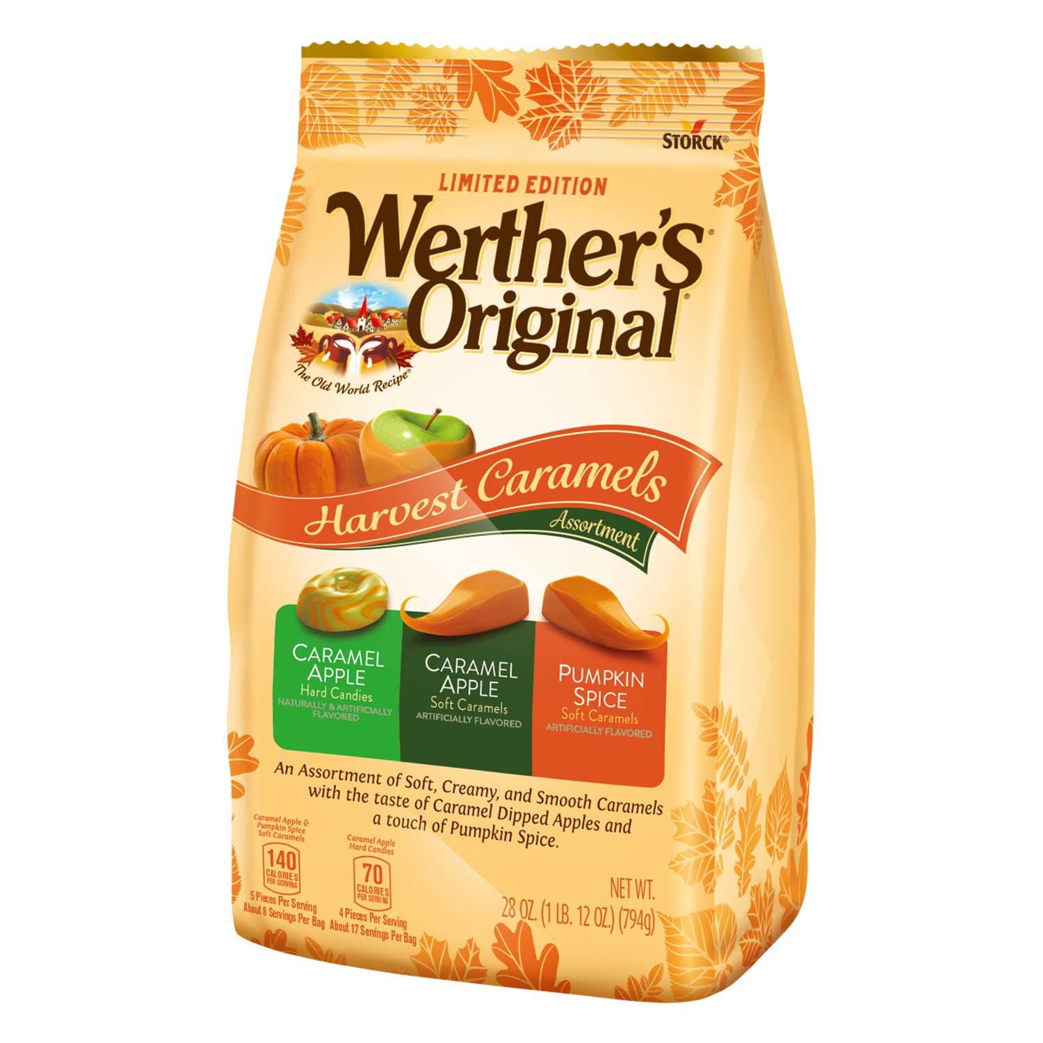 Werther's Original Harvest Caramels Assortment, 28 oz.