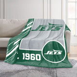 Logo Brands New York Jets 60"x70" Super Plush Blanket