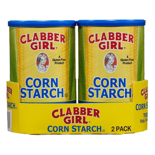 Clabber Girl Corn Starch - 16 oz - 2 Pack