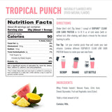 Isopure 20g Clear Protein Powder, Tropical Punch, 1.43 lbs.