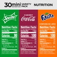 Coca-Cola Flavors Mini Cans Variety Pack 7.5 fl. oz., 30 pk.