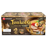 Nongshim Premium Tonkotsu Kuromayu Noodle Soup 6 Pack