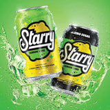 Starry Zero Sugar Lemon Lime Soda Mini Cans, 7.5 fl oz., 30 pk.