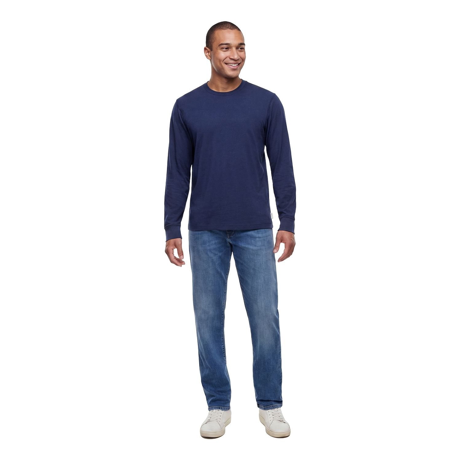 Eddie Bauer Men's Long Sleeve Crew Tee - Black - XXL