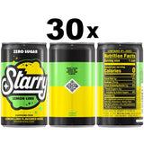 Starry Zero Sugar Lemon Lime Soda Mini Cans, 7.5 fl oz., 30 pk.