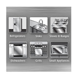 Weiman Stainless Steel Kitchen and Home Appliance Cleaner & Polish, 17 oz., 3 pk.