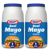 Kraft Real Mayo Creamy & Smooth Mayonnaise - 1 gal - 2 Count